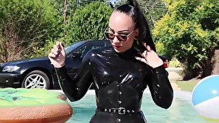 Latex in the pool full video