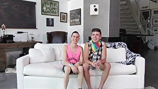 GayCastings - Threesome gay pride casting fuck