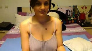 College Brunette Tits Out - Watch Part 2 at WildFuckCam com