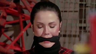 Lynda Carter And Diana Prince - Tied And Gagged