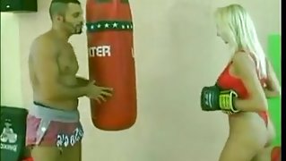 S Gets Fucked By Boxer During Training