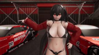 Azur lane Taihou Race Queen MMD