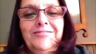 Mature webcam black head stripteased and fingered her own cunt