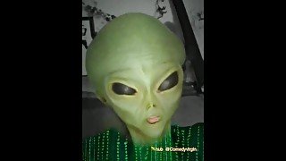 Getting hijacked by aliens & they watching pleasure yourself