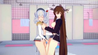 KANTAI COLLECTION KASHIMA AND YAMATO LESBIAN HENTAI