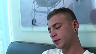 Jock Alex Greene smoking fetish and jerking off cumshot