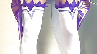 Re:zero Emilia CD cosplay 2