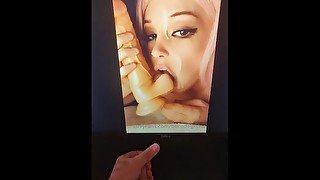 Jerking Off on Belle Delphine Blowjob Leaks