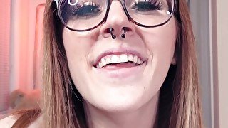 INTIMATE JOI cum all over her face