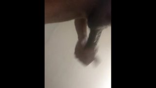 I was so horny and my girl had to work late ( cumshot ending )