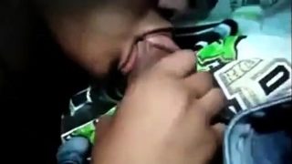 Amateur  Blowjob car