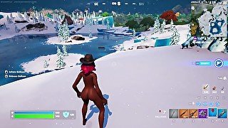 Fortnite gameplay (calamity nude)