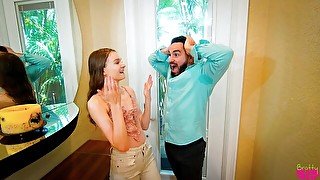 Aesthetic cutie Jessae Rosae screwed by a massive cock