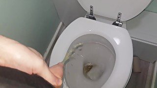 Pissing Compilation (HOT GUY SHOOTS PISS INTO TOILET) 🍆💦👀