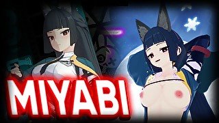 Zenless Zone Zero ➤ Miyabi 🗸 CUTE 雅(ゼンレスゾーンゼロ)  Furry Waifu Anime R34 Rule34 JOI Jentai Weeb Cute