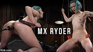 Mx Ryder In Never Ending Fucking Machine Orgasms!