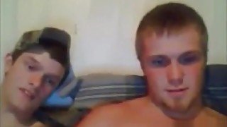 2 country boys jerk off together