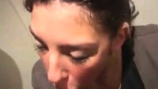 Girlfriend POV Blowjob in Toilet xIJWHx