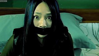 Chinese Girl Tape Gagged