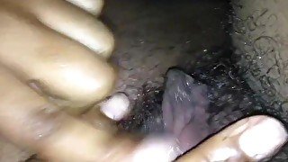 Eating my girlfriends creamy juicy pussy