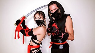 Lulu Chu & Tyler Nixon in Ninja's Trick