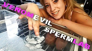 Sperm lab with Venom evil