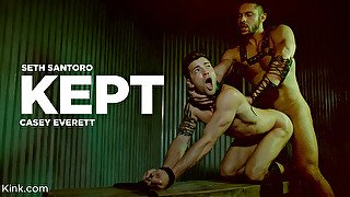 Kept: Casey Everett Is Used & Fucked By Seth Santoro Raw - KinkMen