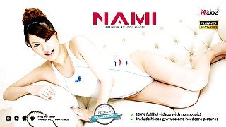 Nami Is Oiled And Sucks Three Cocks - AviDolz