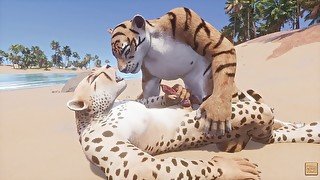 Wild Life / Hot Gay Furry Porn (Tiger and Leopard)