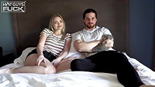 Savannah Camon and Dustin Hazel decided to fuck on web cam, to spice up their sex life