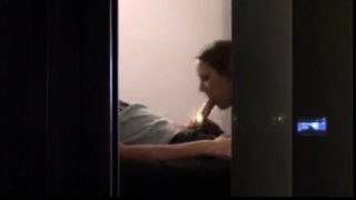 Cheating GF Blowjob Caught On Hidden Cam