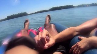 Inner Tube Bj On The Lake