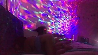 BBW ebony with fat ass gets her pussy pounded by Mexican Papi