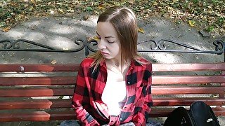 Public masturbation in the park