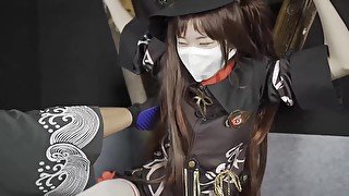 Chinese Genshin Cosplay Tickling