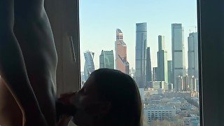 Perfect BlowJob in Moscow City Due Coronavirus LockDown (Quarantine)