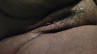 Wet aftershower masturbation