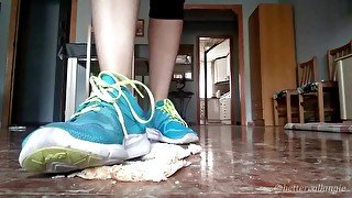 Ep. 1: Doing Exercise With My Sneakers On, Stomping On The Bread You'll Eat