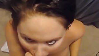 Big Titty Webcam Girl Swallows Cum