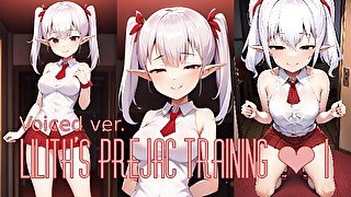 (Voiced ver.) Lilith's Premature Ejaculation Training 1 [JOI, quickshot]