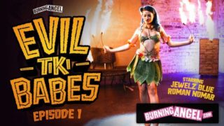 BurningAngel Barmaid Jewelz Blu Gives A Hot Tiki Performance