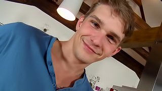 Sexy Gay Guys Bang in the Kitchen