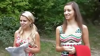 Hot Guy Having fun with 2 sexy teens