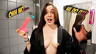 😱HE WAS ABLE TO FIND MY DILDO😱Having fun with you!