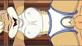 Lola Bunny X-Ray Creampie Doggystyle With Bouncing Tits - Hole House