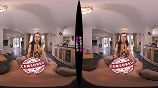 Nympho Neighbour featuring Shay London - WankitNowVR