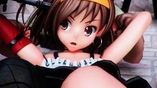 3d hentai anime babe gets fucked doggy upskirt