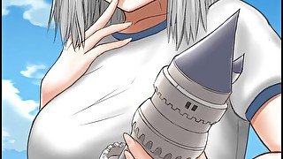 Size Matters - Giantess Invasion Event Silver Haired Girl Ending