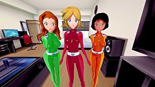 [POV] TOTALLY SPIES HAREM - CLOVER, ALEX, SAMANTHA