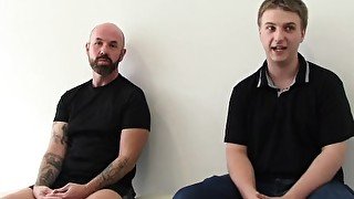 AmateursDoIt - Amateur Bears Jackson and Wyatt riding cock after blowjob